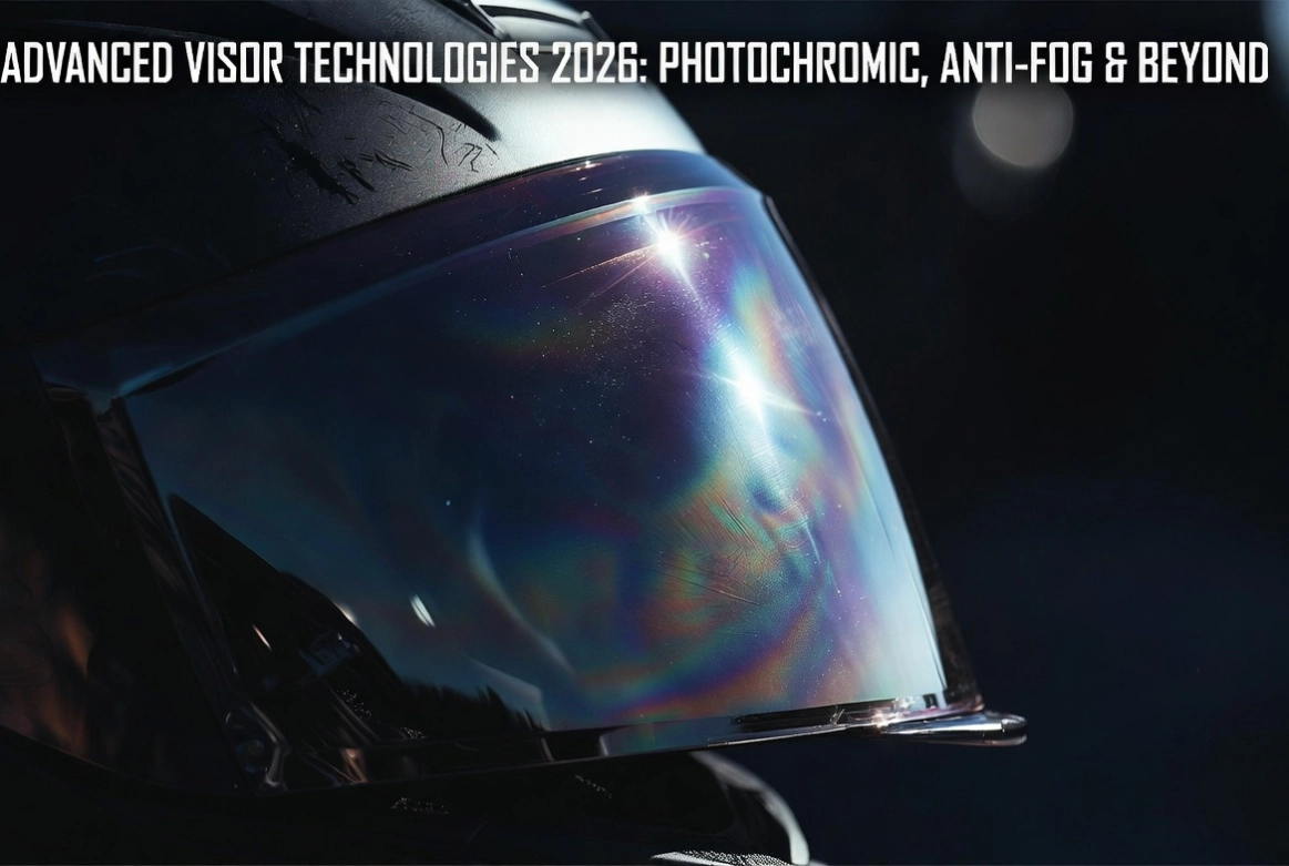 ADVANCED VISOR TECHNOLOGIES 2026: PHOTOCHROMIC, ANTI-FOG & BEYOND