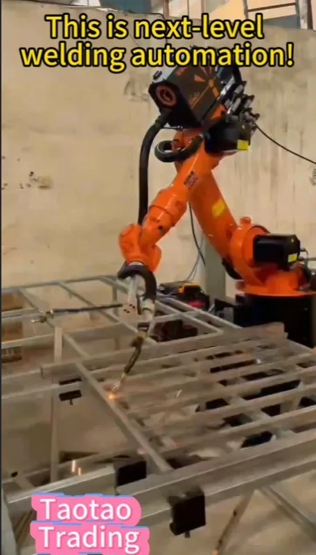 6-Axis Welding Robot Demonstrates Precision MIG Welding | Automated Welding#FactoryAutomation #WeldingAutomation
