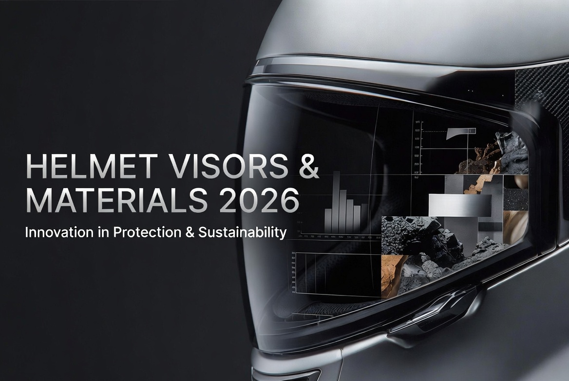 Helmet Visors & Materials 2026: Innovation in Protection & Sustainability